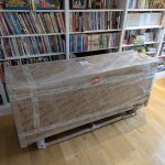Vinyl Storage Cabinet with Floating Isolation Amp Shelf photo review
