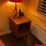 Vinyl Storage Cabinet with Floating Isolation Amp Shelf photo review
