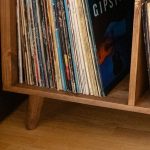Vinyl Storage Cabinet with Floating Isolation Amp Shelf photo review