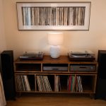 Vinyl Storage Cabinet with Floating Isolation Amp Shelf photo review