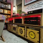 Vinyl Storage Cabinet with Floating Isolation Amp Shelf photo review