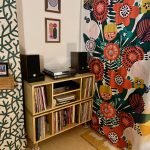 Two Tier DJ Vinyl Storage Cabinet With Component Shelf photo review