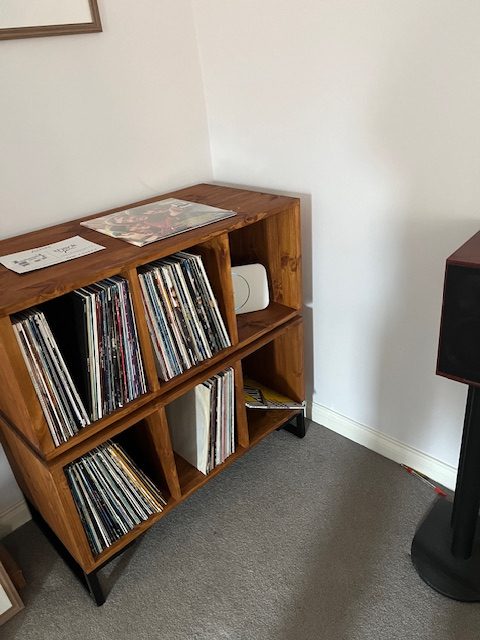 Många - Two Tier Vinyl Storage Cabinet for Collectors photo review