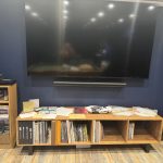 Metro Vinyl Storage Cabinet - TV Sideboard photo review