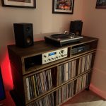 3 Tier Vinyl Storage Cabinet With Isolation Amp Shelf photo review