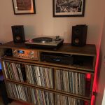 3 Tier Vinyl Storage Cabinet With Isolation Amp Shelf photo review