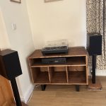 Vinyl Storage Cabinet With Amp Shelf photo review
