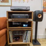 Solna - ISO Tower Vinyl Storage Cabinet With Amp Shelf photo review