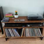 Kolstad Vinyl Storage Cabinet With Isolation Deck photo review
