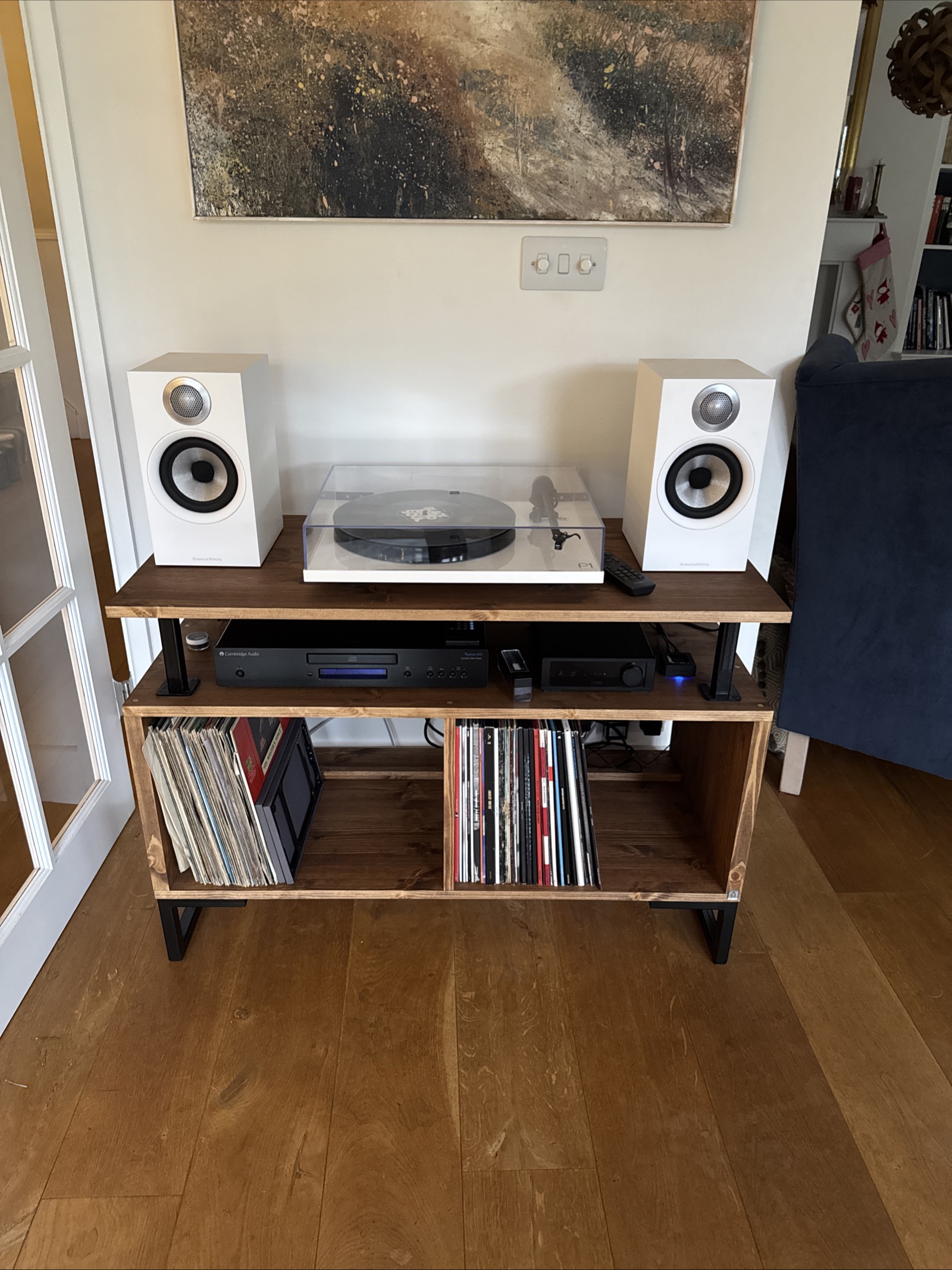 Kolstad Vinyl Storage Cabinet With Isolation Deck photo review