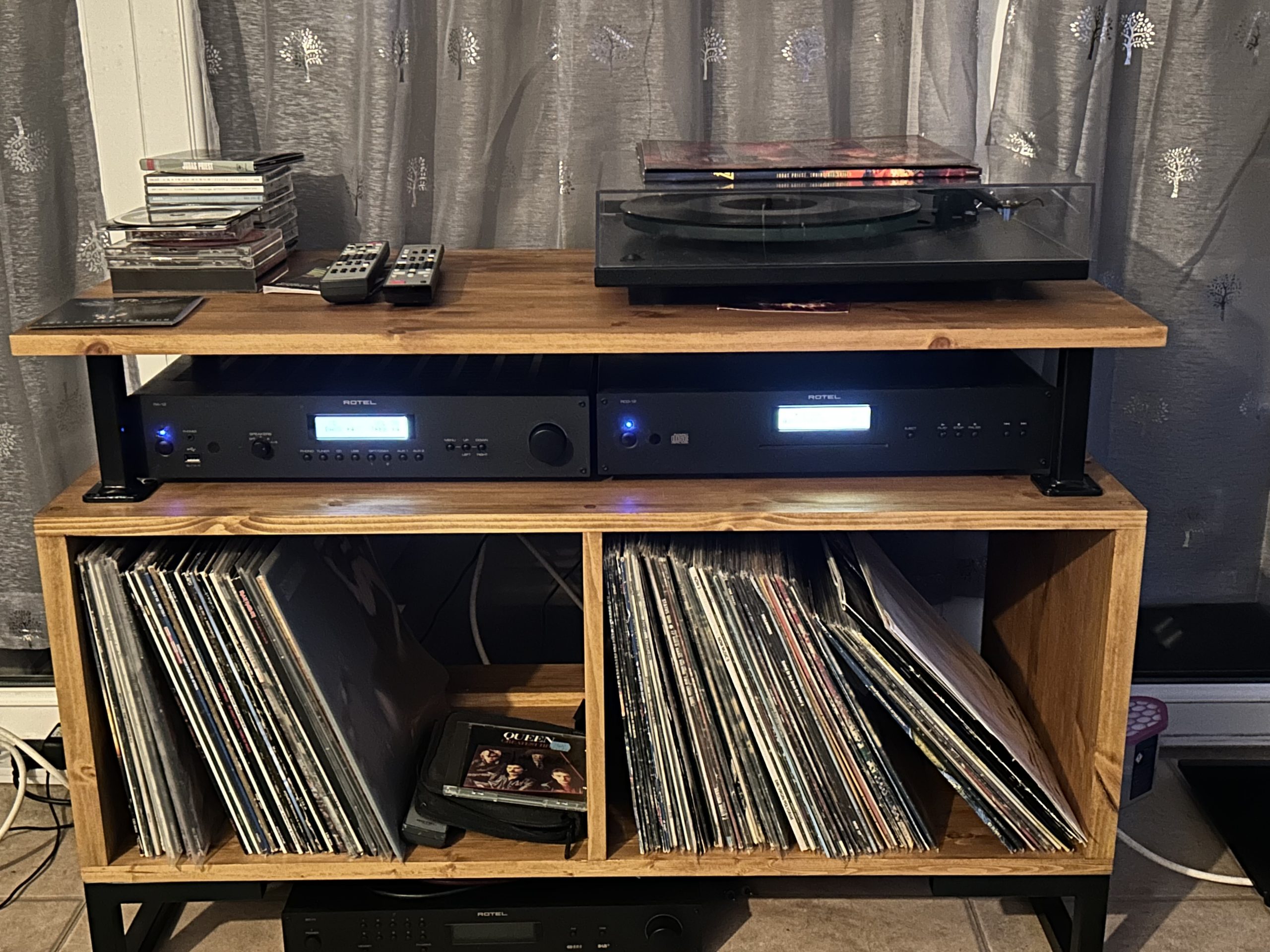 Kolstad Vinyl Storage Cabinet With Isolation Deck photo review