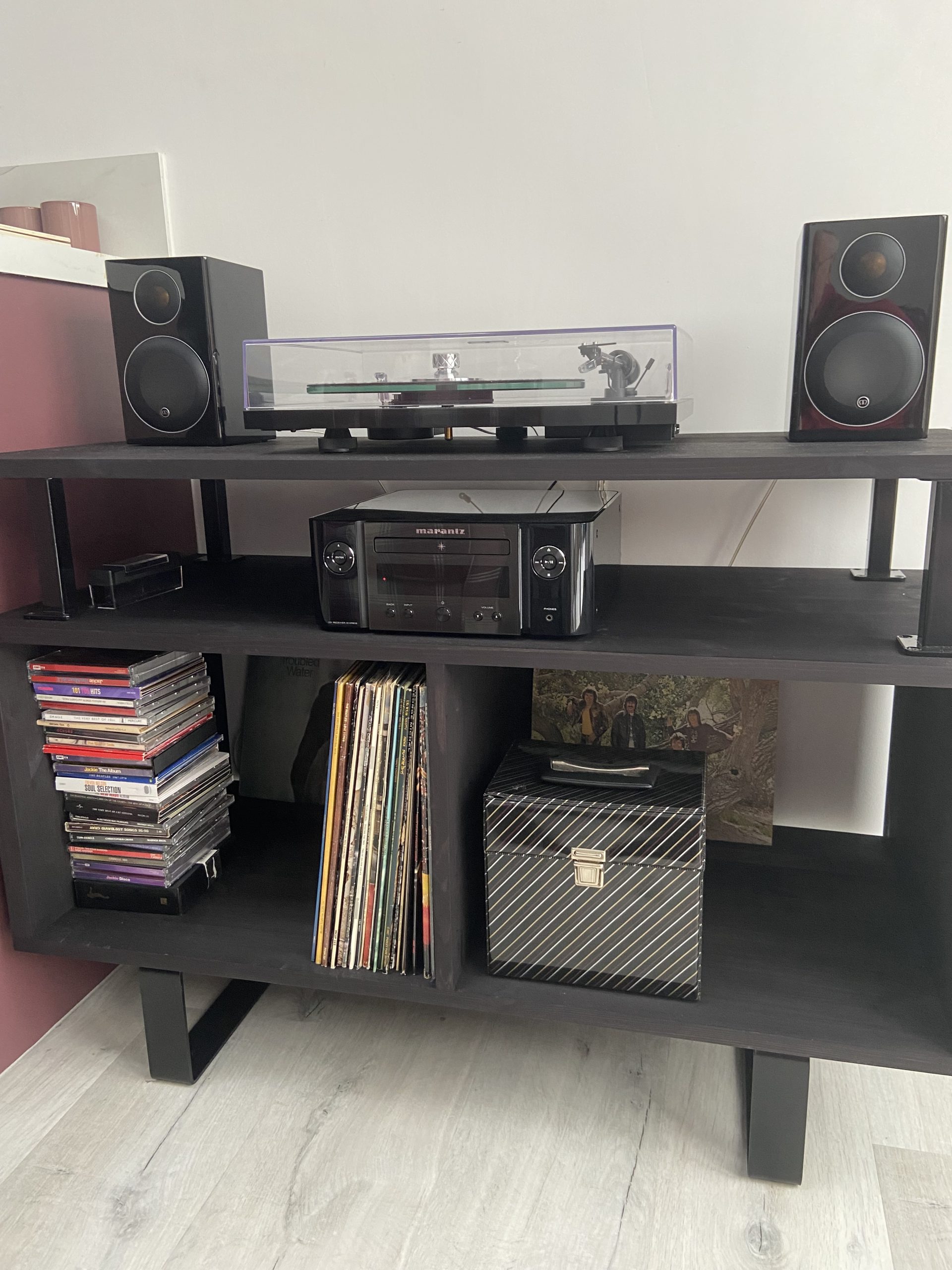 Kolstad Vinyl Storage Cabinet With Isolation Deck photo review