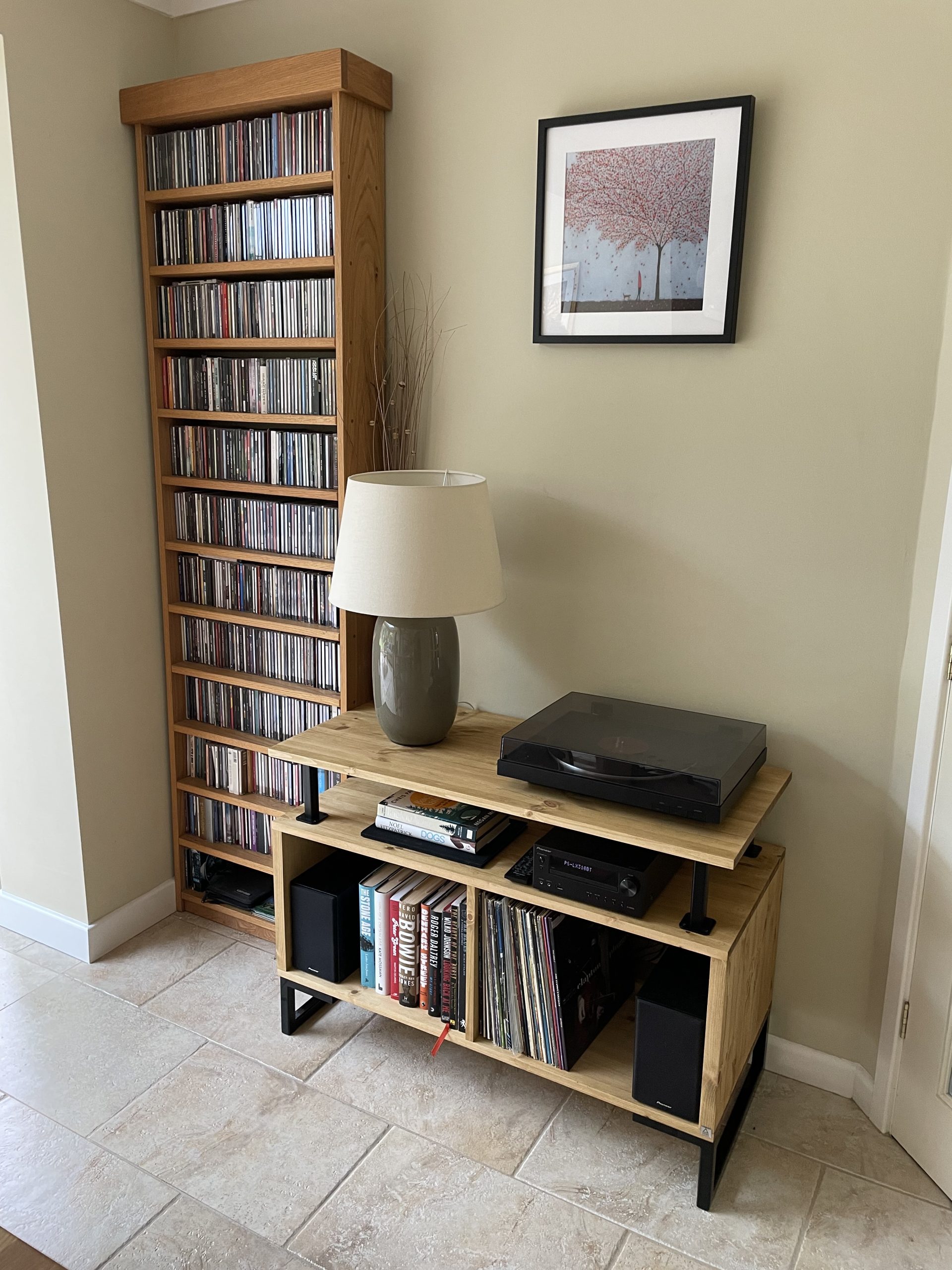 Kolstad Vinyl Storage Cabinet With Isolation Deck photo review