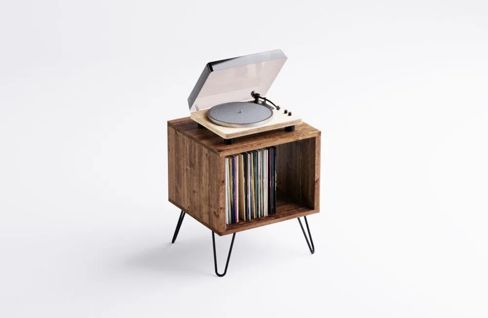 Börja Small Vinyl Storage Cabinet