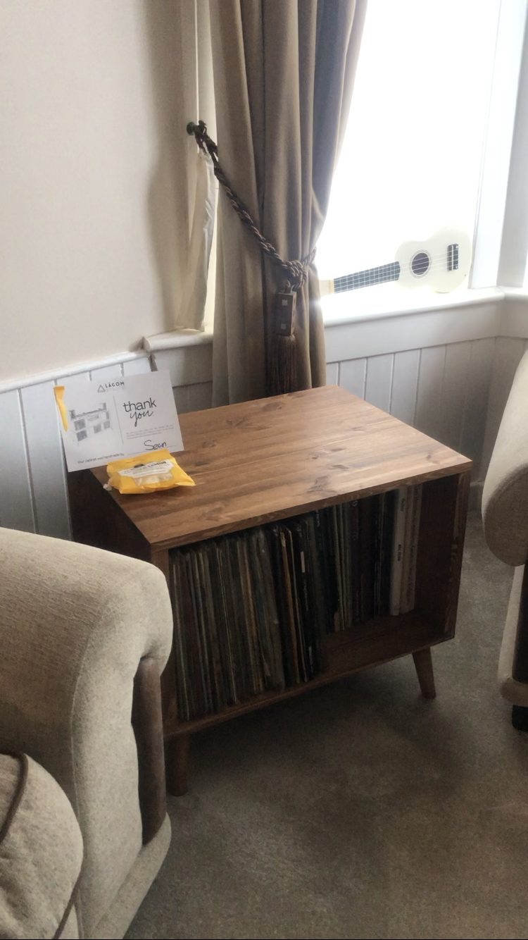 Börja Small Vinyl Storage Cabinet photo review