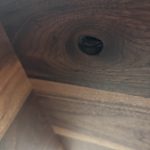American Black Walnut Vinyl Storage Cabinet with Floating Isolation Amp Shelf photo review