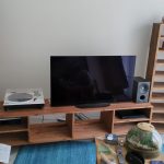 Metro - Vinyl Storage Cabinet / TV & Media Sideboard With Shelf photo review