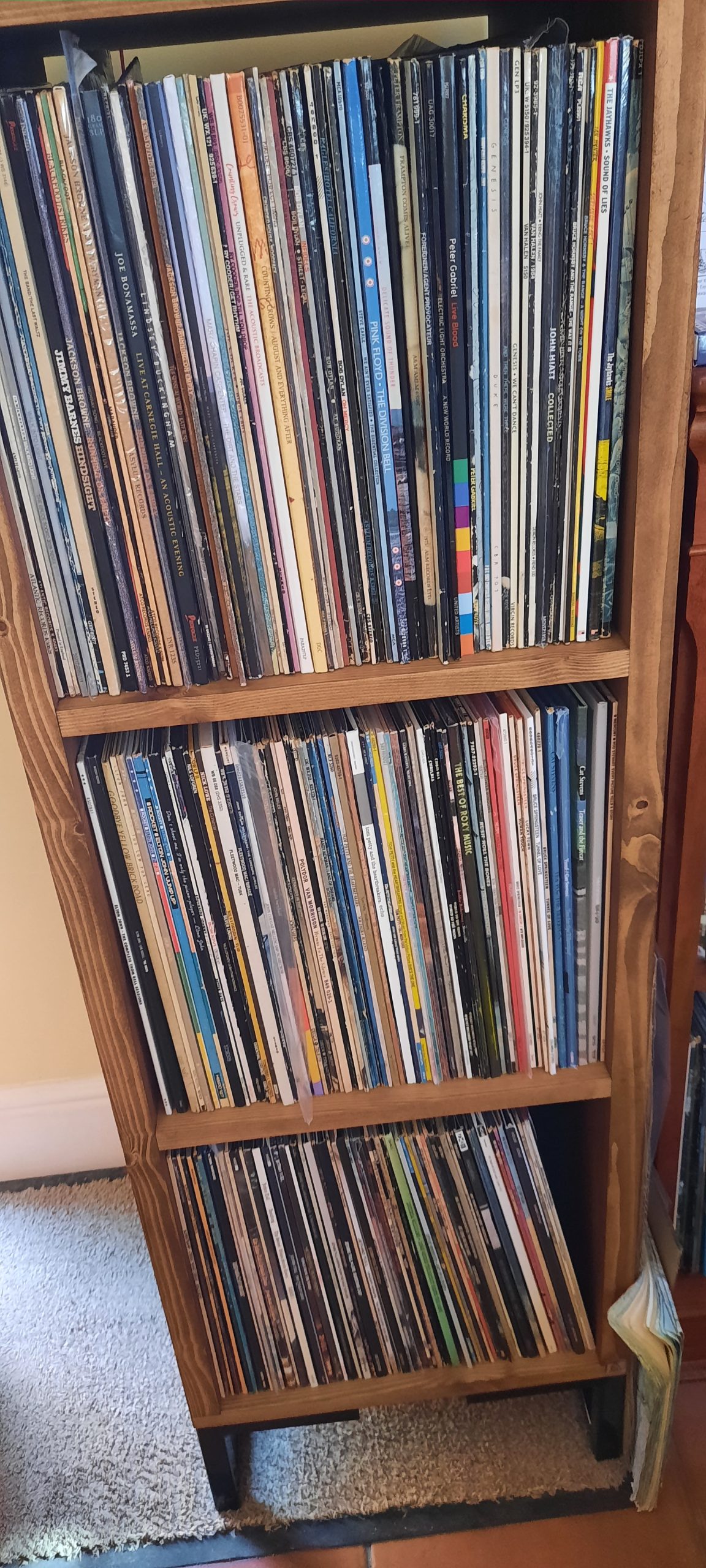 The Tower - Vertical Tall Vinyl Storage Cabinet photo review