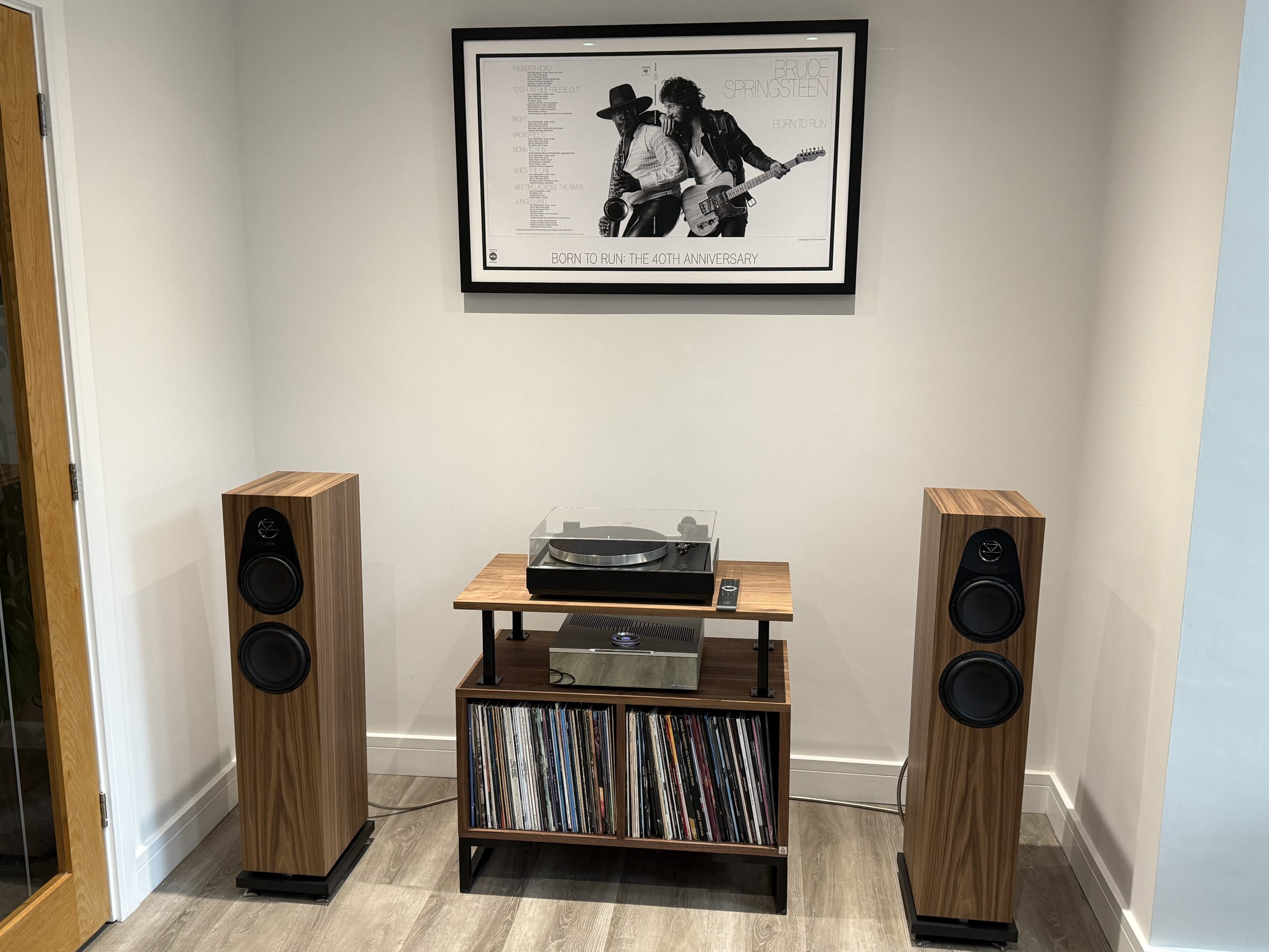 Kolstad Vinyl Storage Cabinet - American Black Walnut photo review