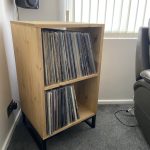 The Tower - Vertical Tall Vinyl Storage Cabinet photo review