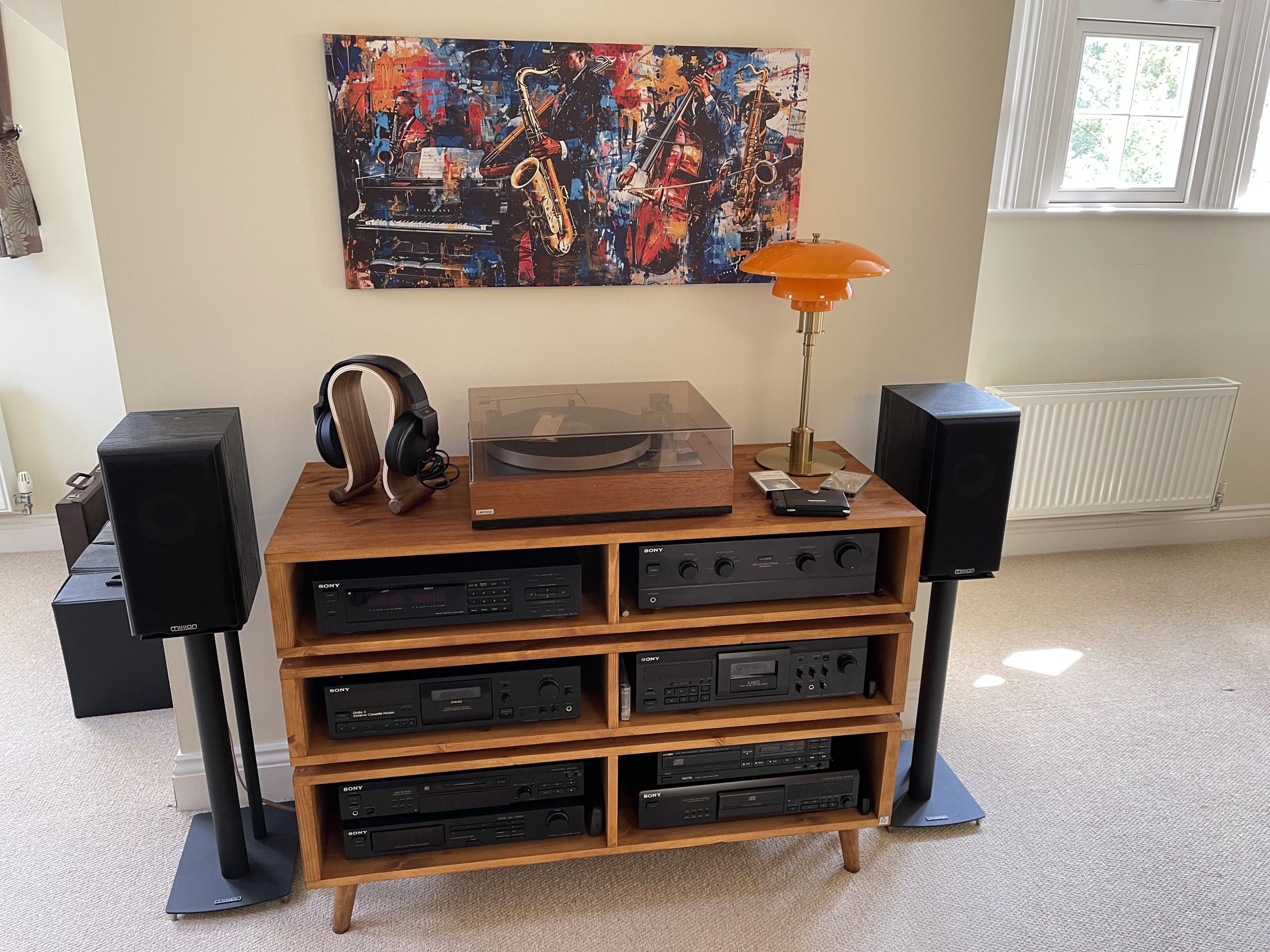 Karlstad 6 Space Amp Rack - Hifi Rack photo review