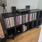 Black Edition Många - Two Tier Vinyl Storage Cabinet for Collectors photo review