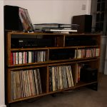 Vinyl & CD Storage Cabinet with Floating Isolation Amp Shelf photo review