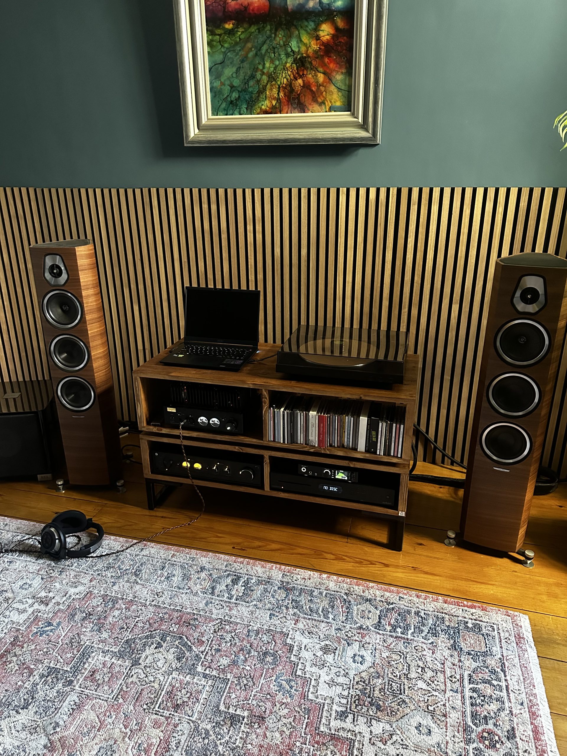Karlstad 4 Space Amp Rack - Hifi Rack photo review