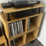 Kolstad Two Tier Vinyl Storage Cabinet With Isolation Deck photo review