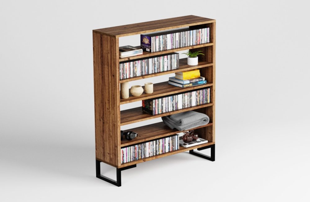 Hylla - CD Storage Bookcase Style Cabinet
