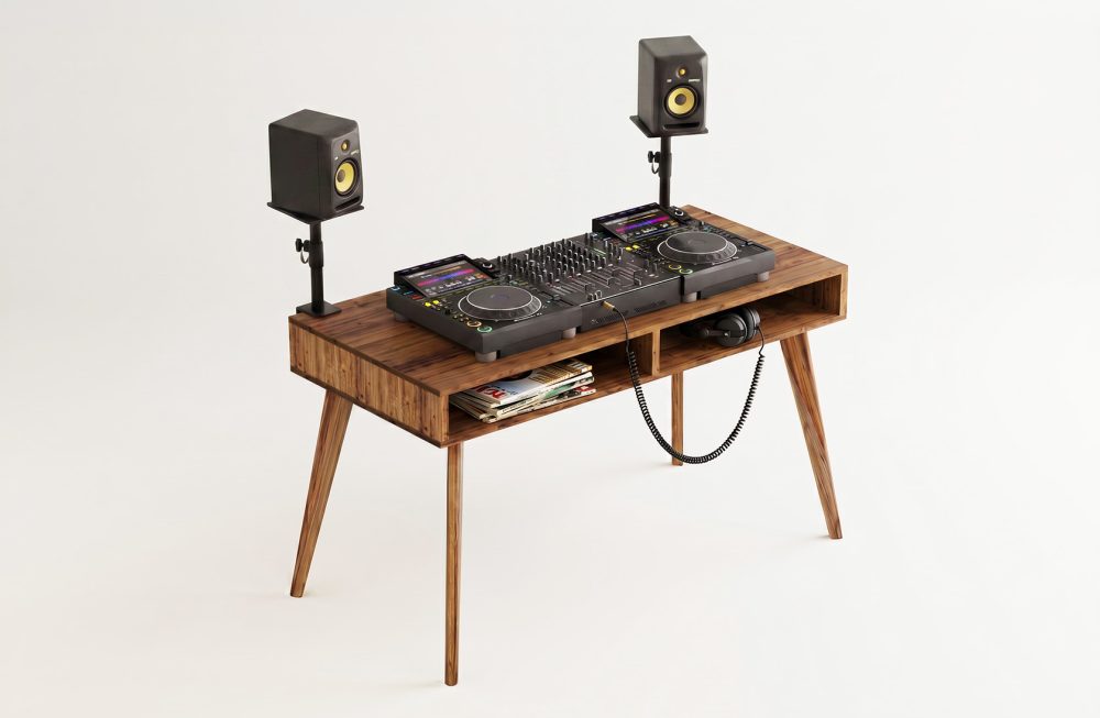 Octave ONE DJ Booth - Studio / DJ Desk For Turntables & CDJs
